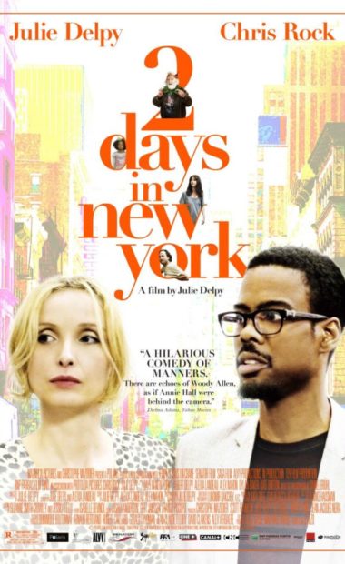 theatrical poster for 2 days in new york
