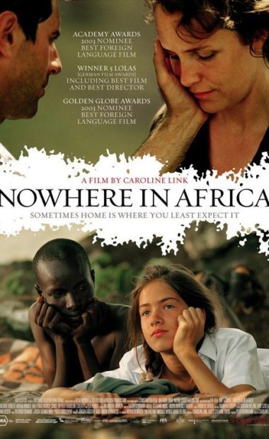theatrical poster for nowhere in Africa