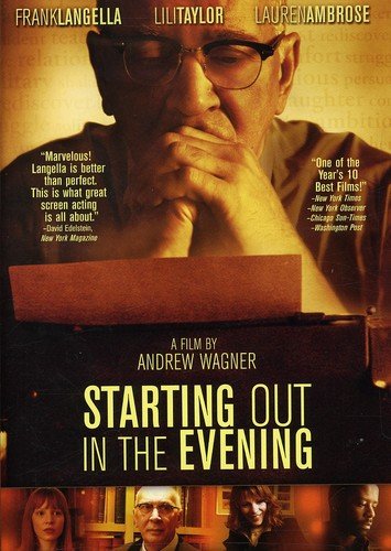 theatrical poster for starting out in the evening