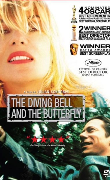 theatrical poster for the diving bell and the butterfly