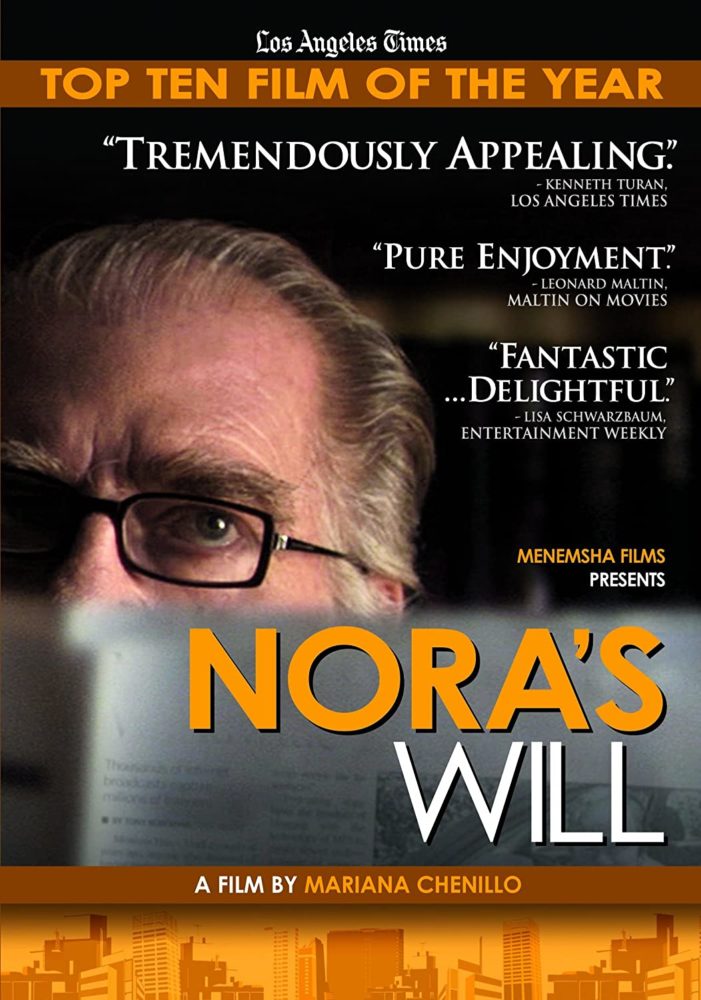 theatrical poster for Nora's Will