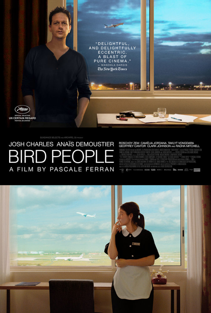 theatrical poster for bird people