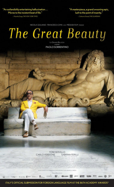 theatrical poster for the great beauty