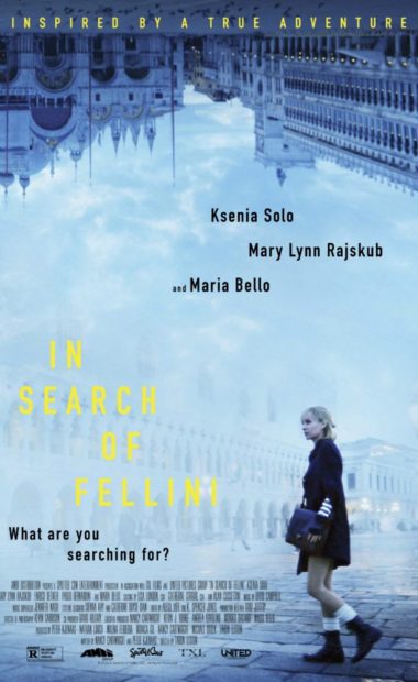 theatrical poster for in search of fellini