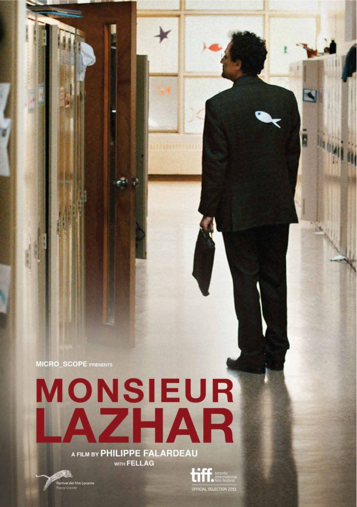 theatrical poster for monsieur lazhar