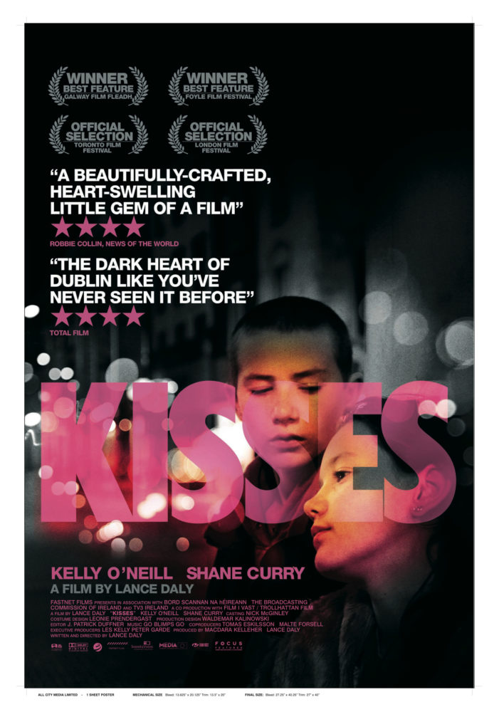 theatrical poster for kisses