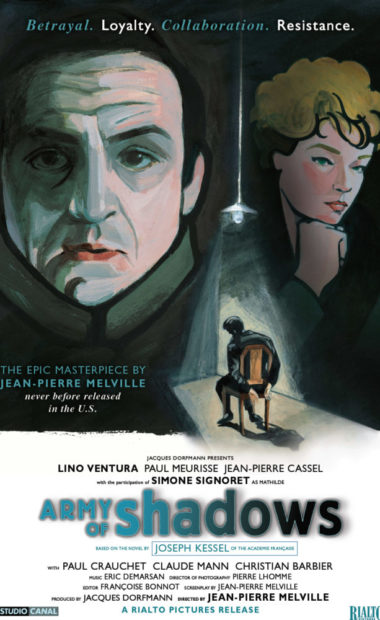 theatrical poster for Army of shadows