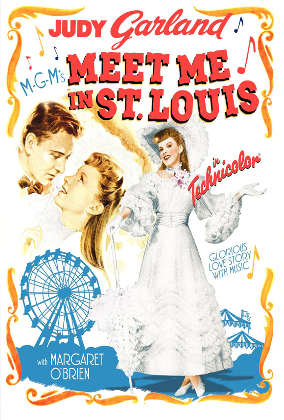 theatrical poster for meet me in st louis