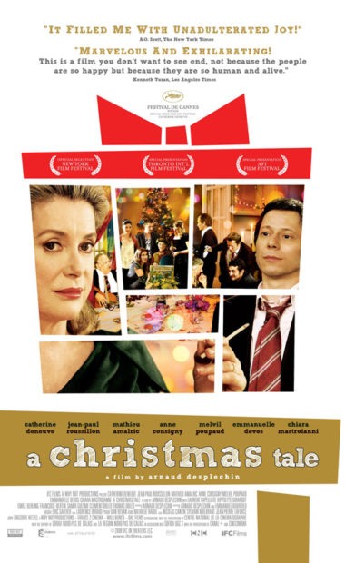 theatrical poster for A Christmas Tale