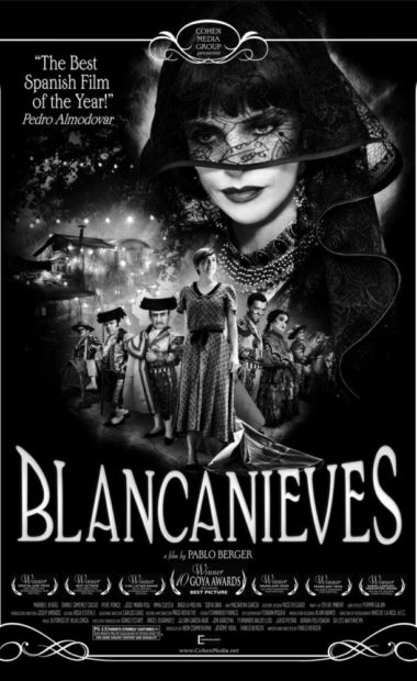 theatrical poster for blancanieves