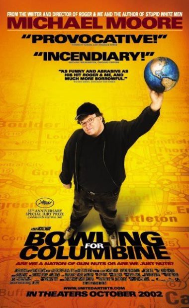 theatrical poster for bowling for columbine