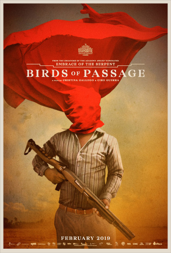theatrical poster for birds of passage