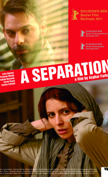 theatrical poster for a separation