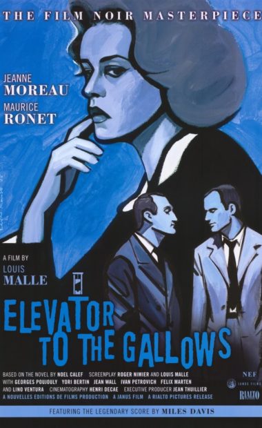 theatrical poster for elevator to the gallows