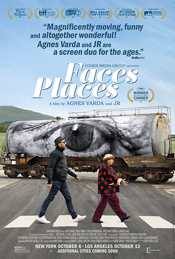 theatrical poster for faces places