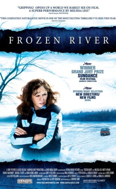 theatrical poster for frozen river