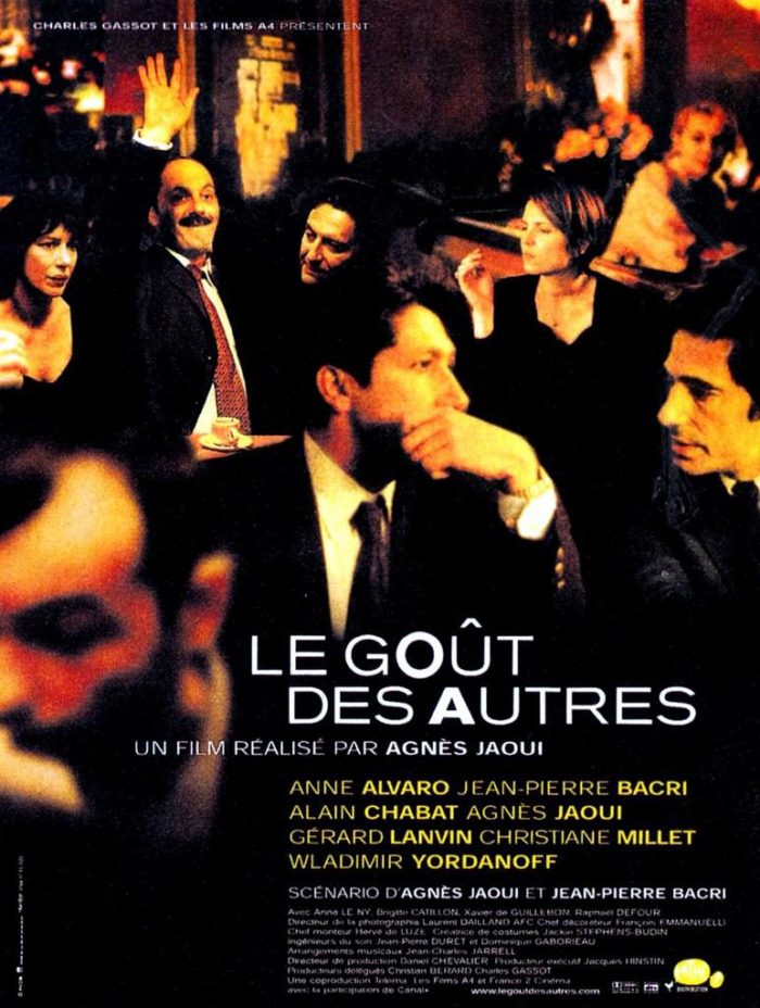 Theatrical film poster for The Taste of Others (Le Goût Des Autres)