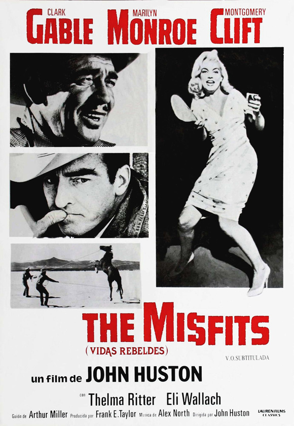 theatrical poster for the misfits
