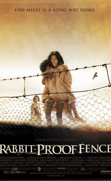 theatrical poster for rabbit proof fence