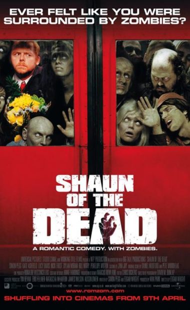 theatrical poster for shaun of the dead
