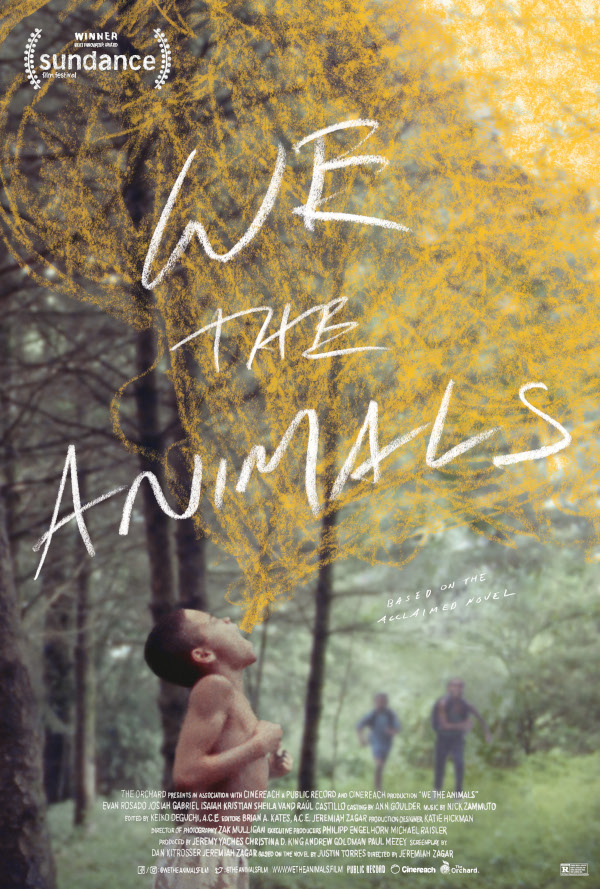 theatrical poster for we the animals