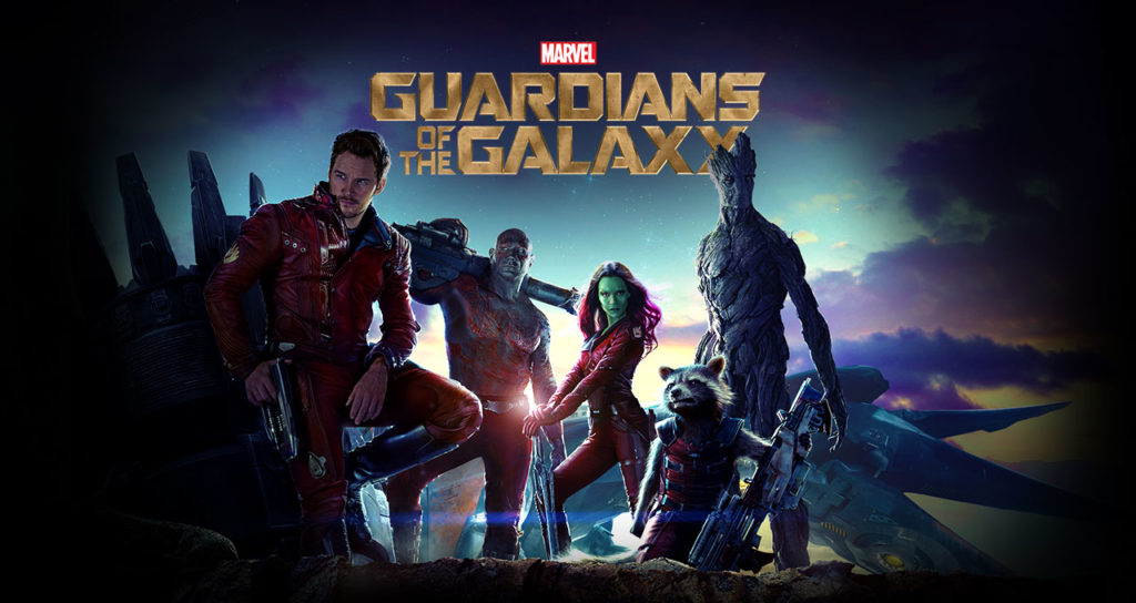 James Gunn's "Guardians of the Galaxy," via Walt Disney Studios.