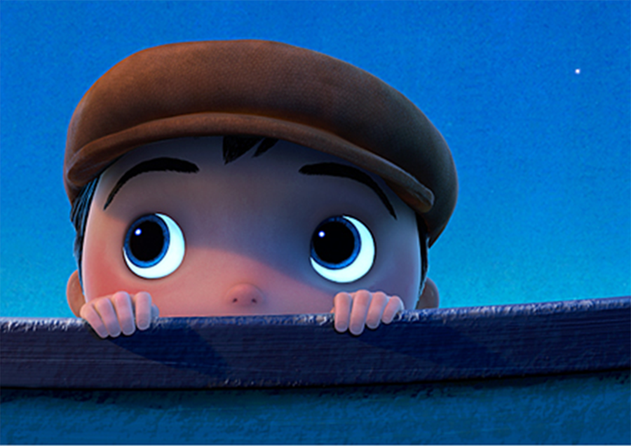 The boy in "La Luna" may contain a piece of us all. Via Pixar.