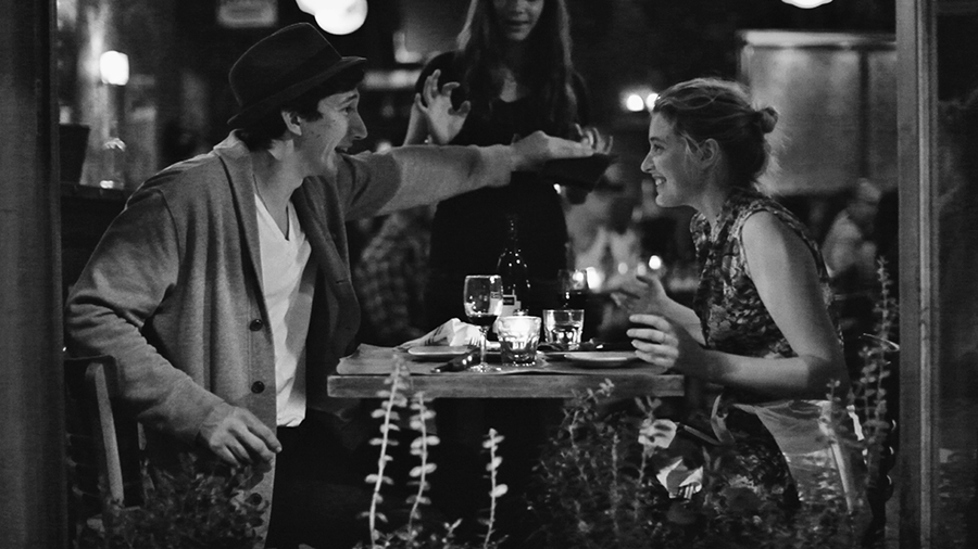 Frances Halladay, right, endures a series of bad dates and thin relationships in the Noah Baumbach film Frances Ha. Via IFC Films.
